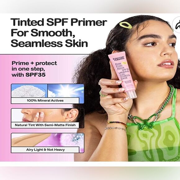 BUNDLE of 3 Everyday Humans mineral tinted sunscreen base SPF 35 - Picture 3 of 10